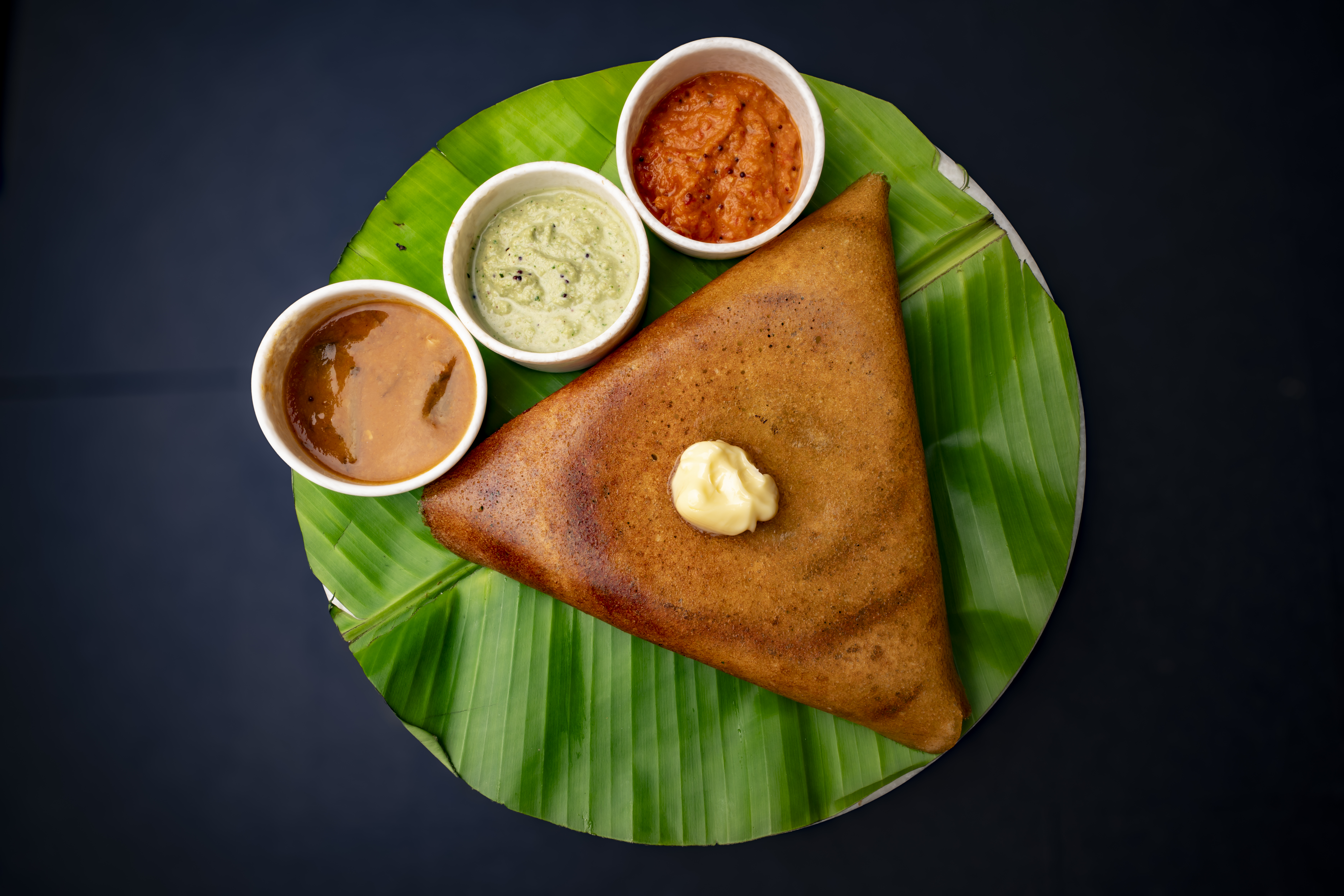 Ghee Pudi Masala Dosa